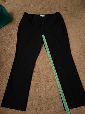 Liz Claiborne Black Boot-Cut Dress Pants